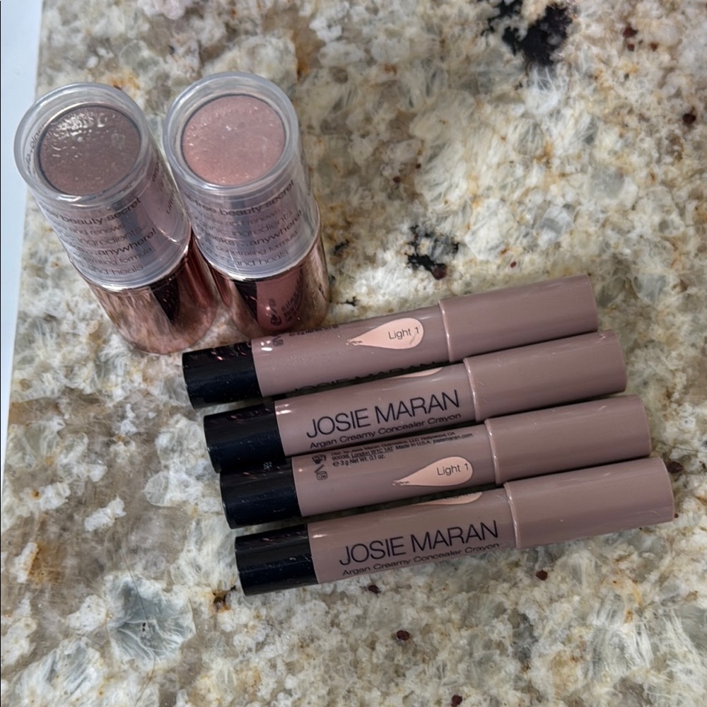 Josie Maran Cream Concealer and Color Color Sticks